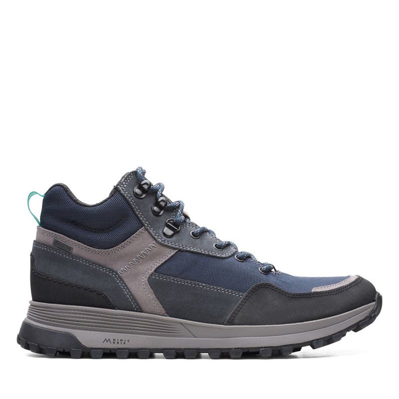 Clarks ATL Trek Hi GORE-TEX Ankle Boots Navy | 10886945