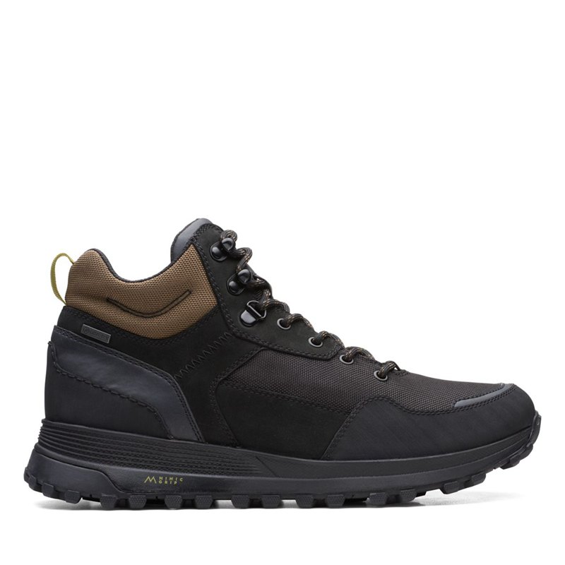 Clarks ATL Trek Hi GORE-TEX Ankle Boots Black | 45724919