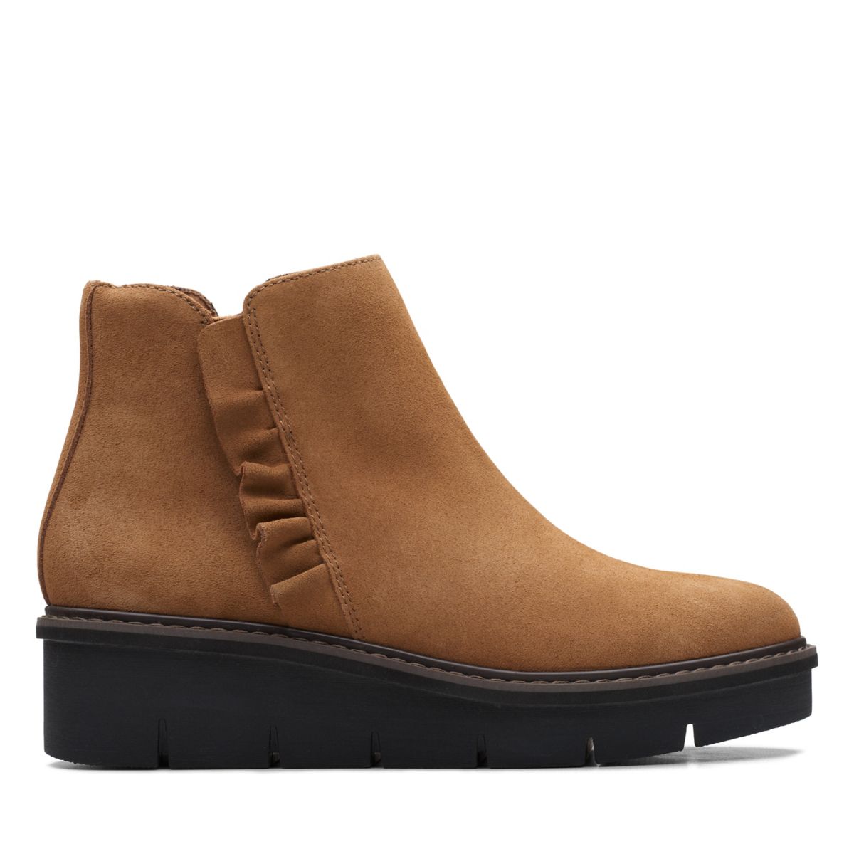 Clarks Airabell Vibe Ankle Boots Dark Khaki | 72037219