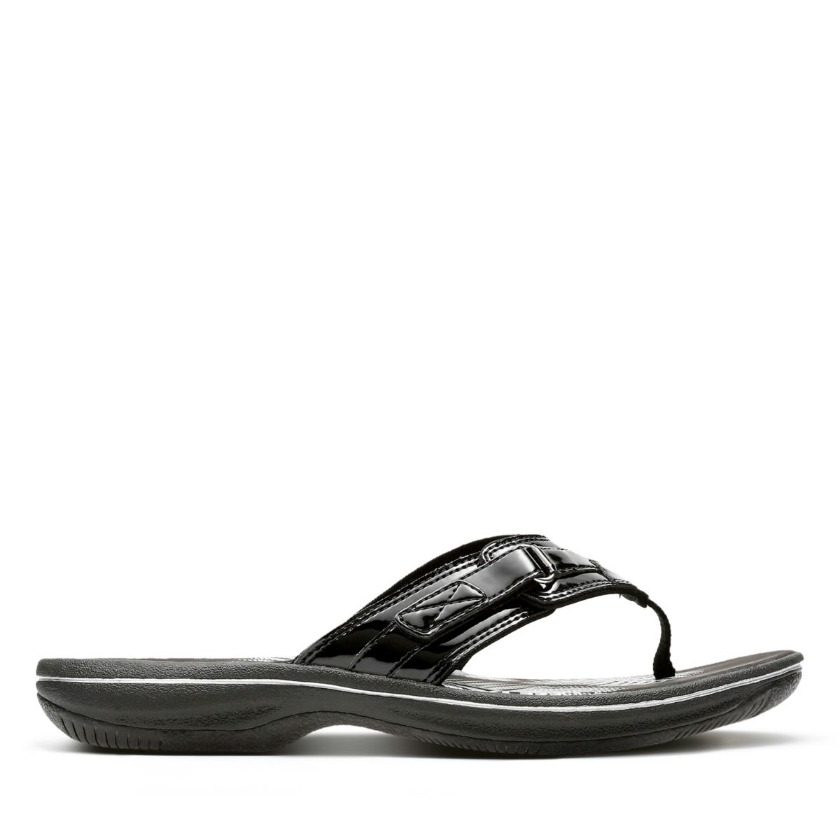 Clarks BREEZE SEA Flip Flops Black | 63686788