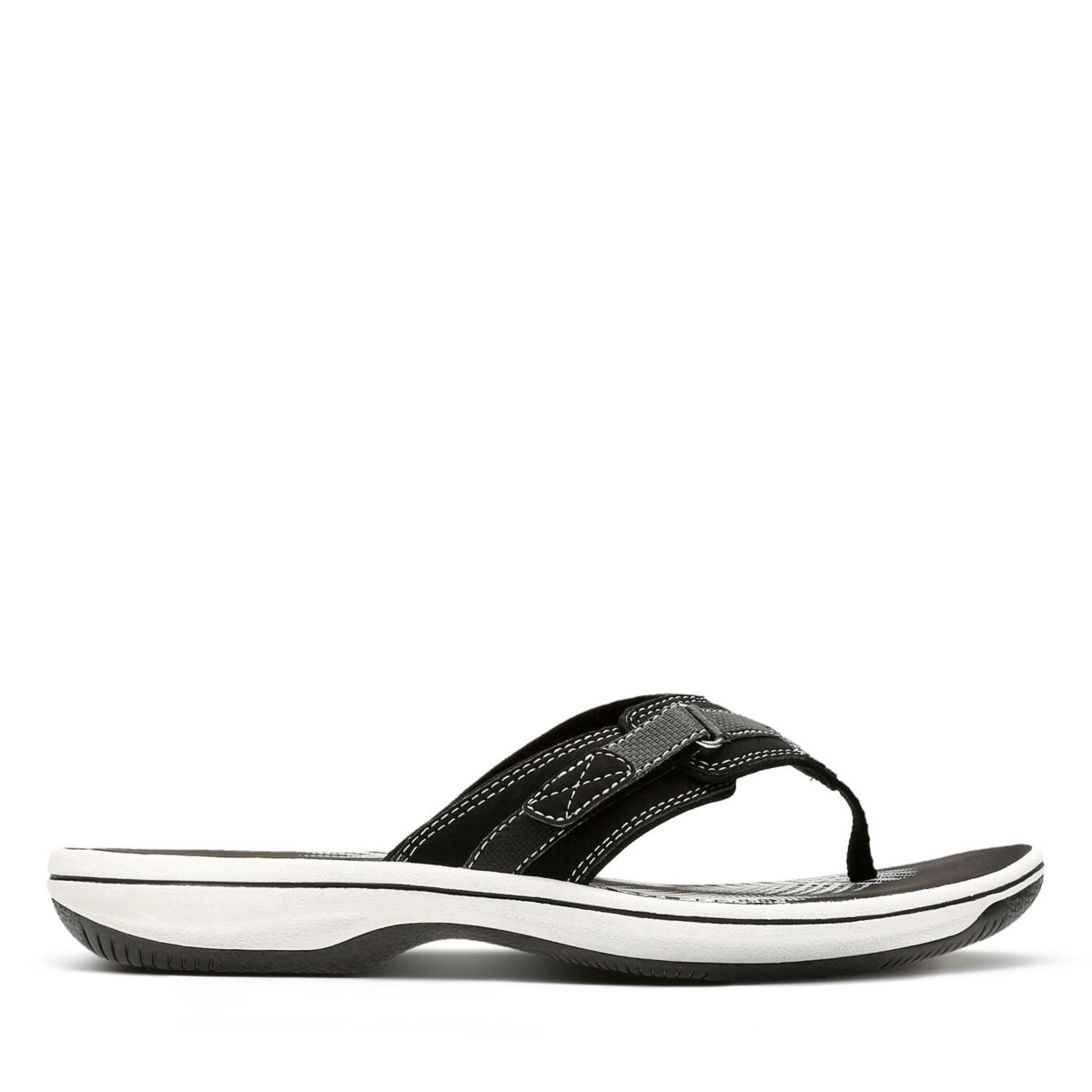 Clarks BREEZE SEA Flip Flops Black | 77695944