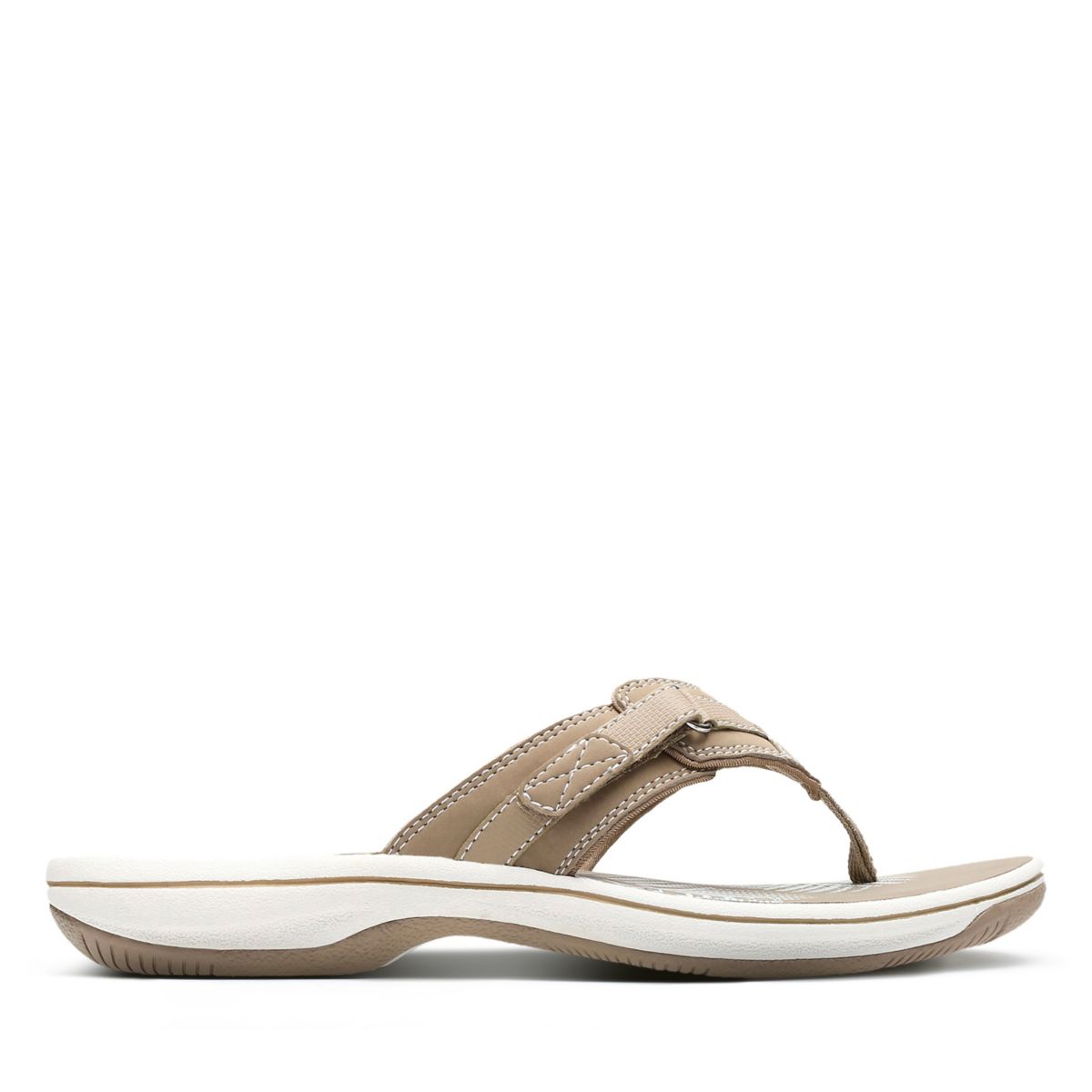 Clarks BREEZE SEA Flip Flops Grey | 29380994