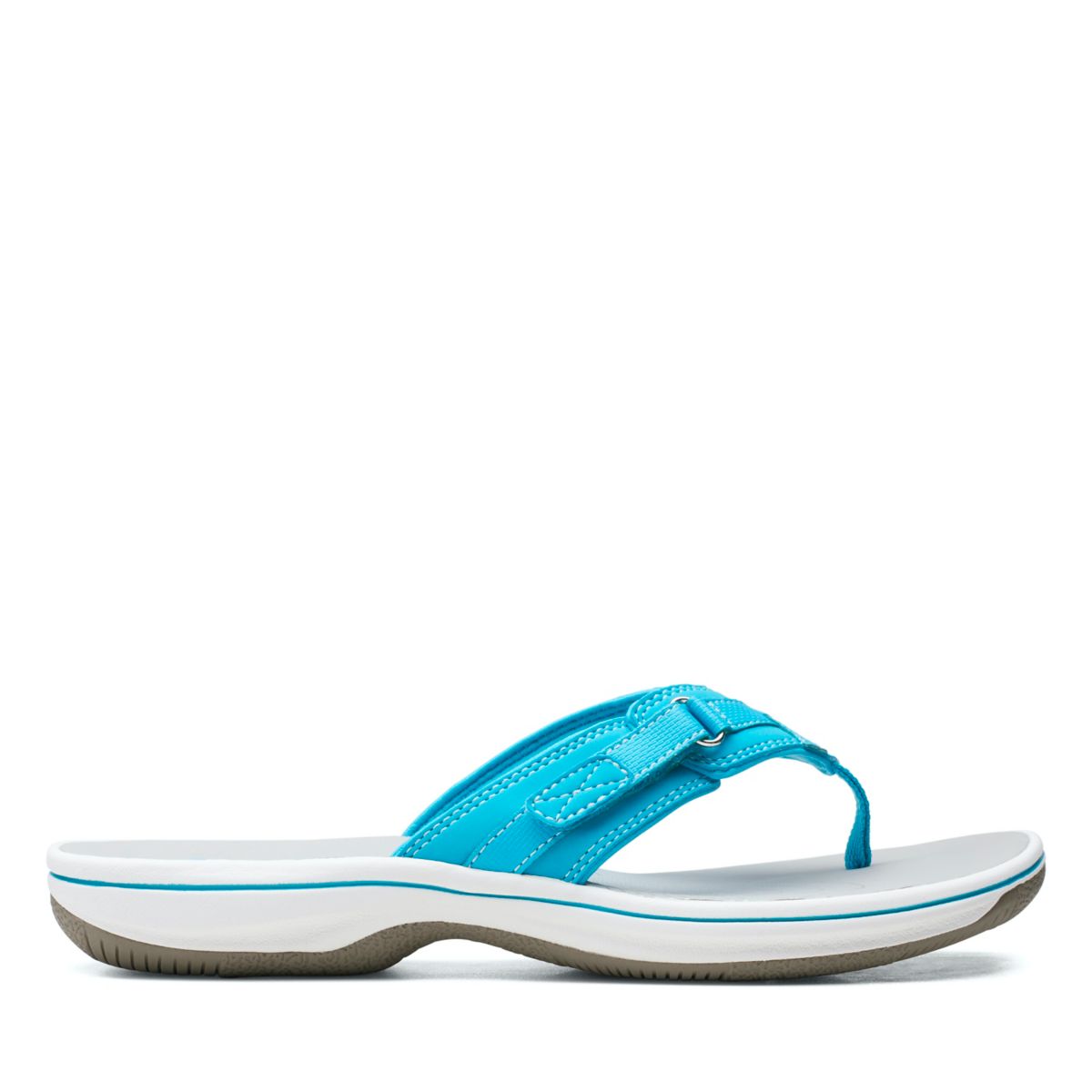 Clarks BREEZE SEA Flip Flops Light Turquoise | 98794981