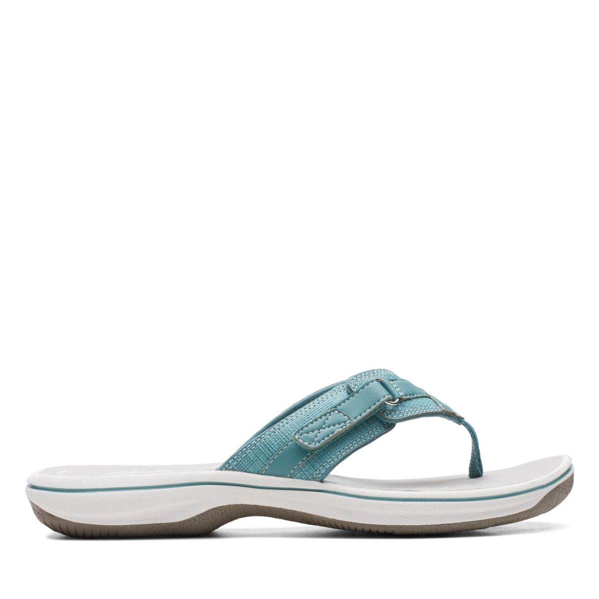 Clarks BREEZE SEA Flip Flops Turquoise | 84924767