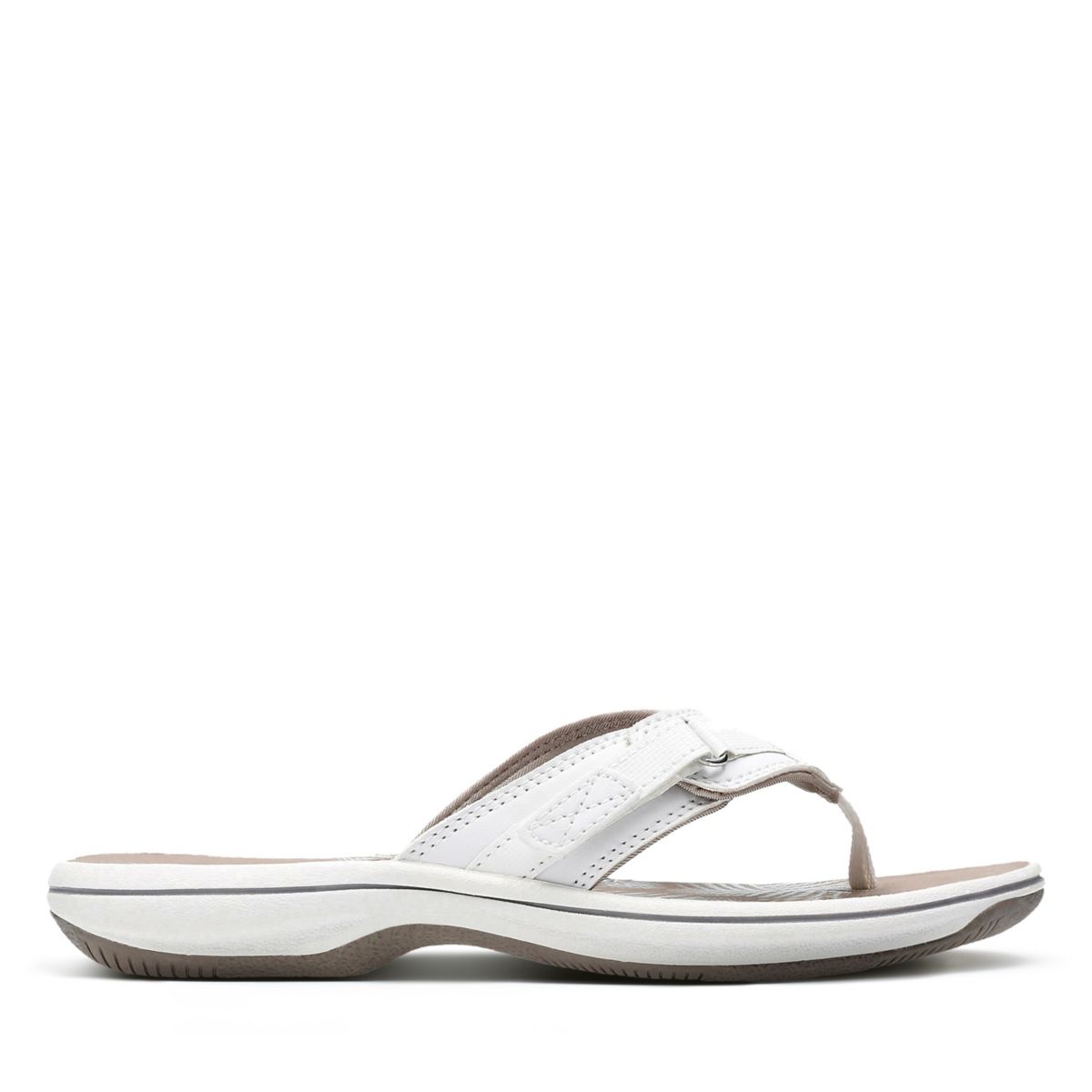 Clarks BREEZE SEA Flip Flops White | 92078716
