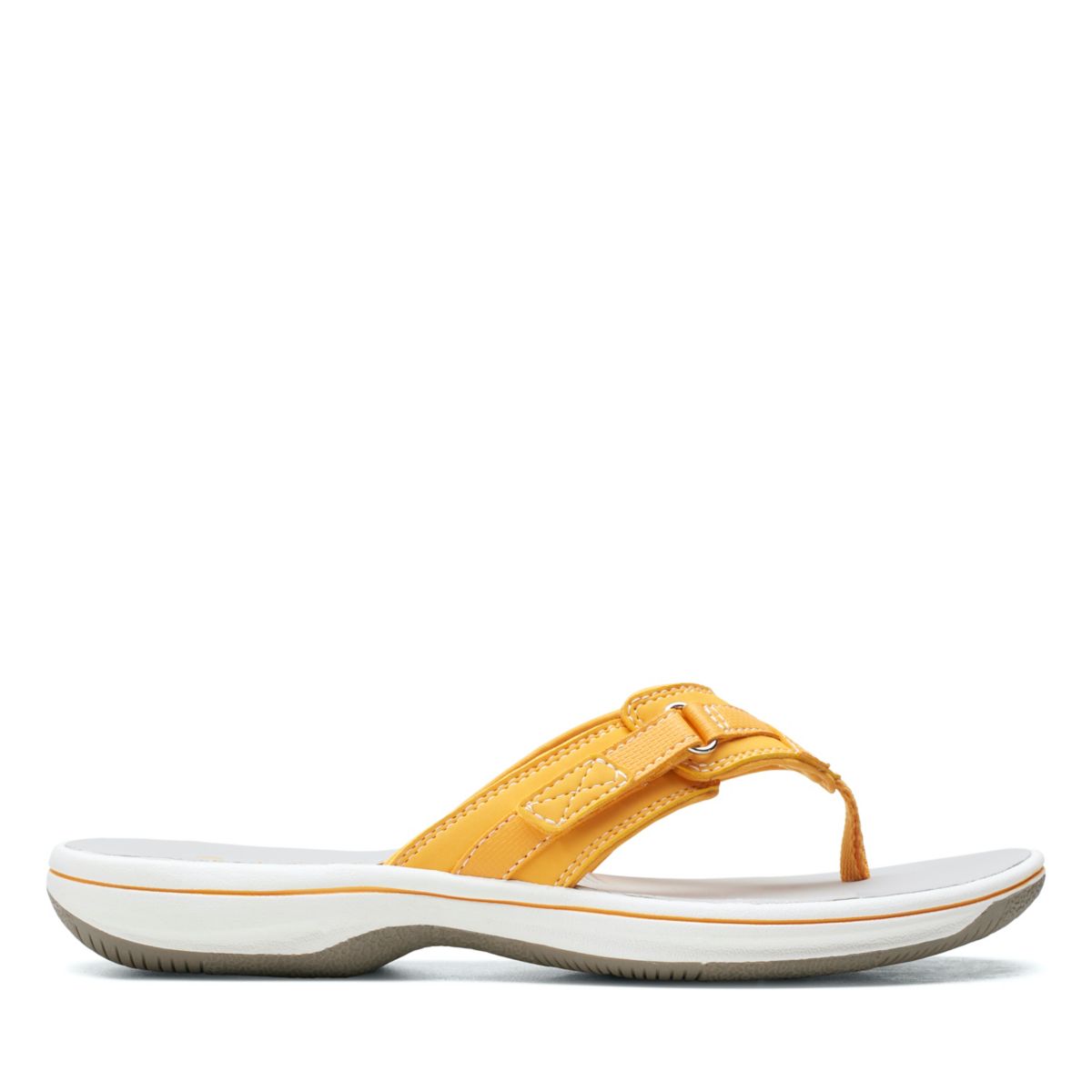 Clarks BREEZE SEA Flip Flops Yellow | 51771728