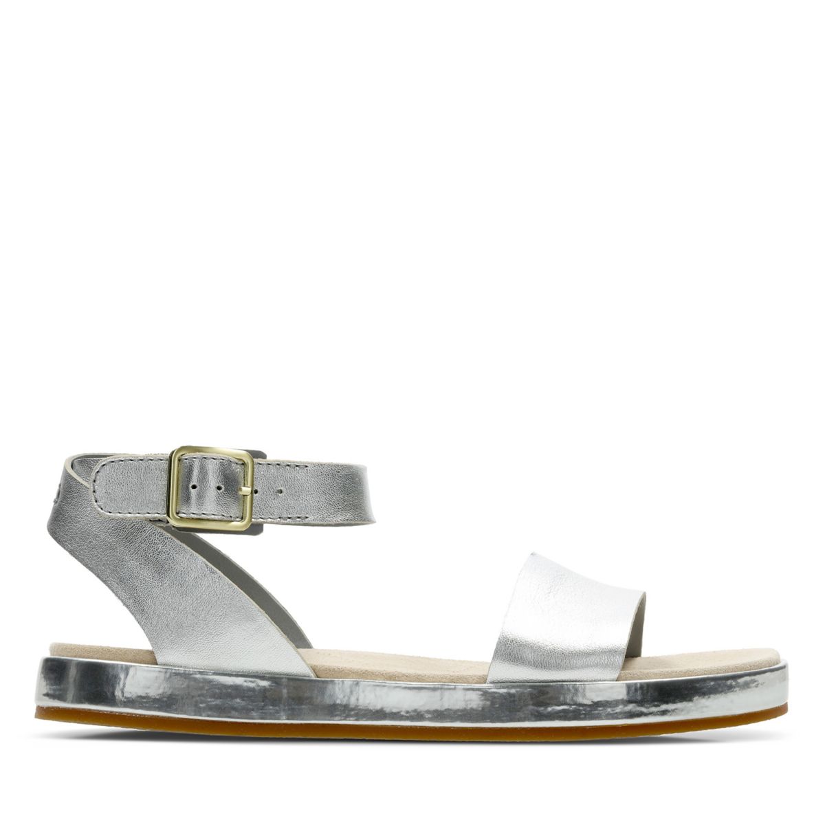 Clarks Botanic Ivy Sandals Silver | 87121177