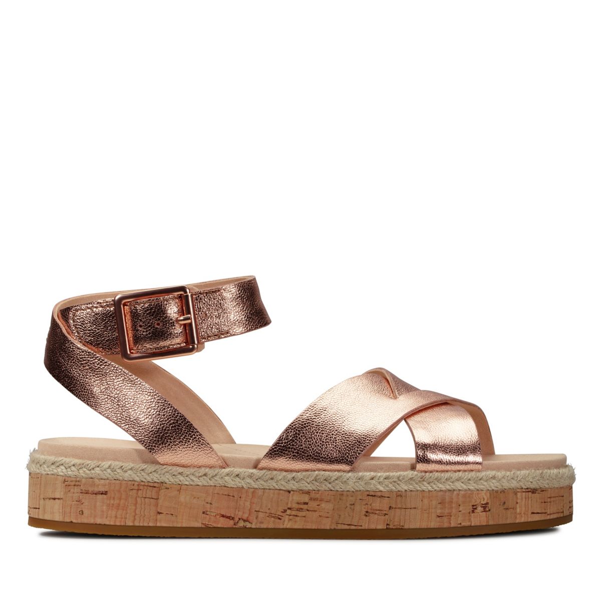 Clarks Botanic Poppy Sandals Rose Gold | 37256506
