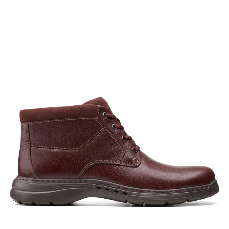 Clarks Brawley Up Ankle Boots Brown | 88267546