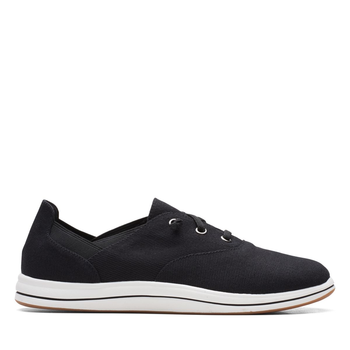 Clarks Breeze Ave Sneakers Black | 92730183