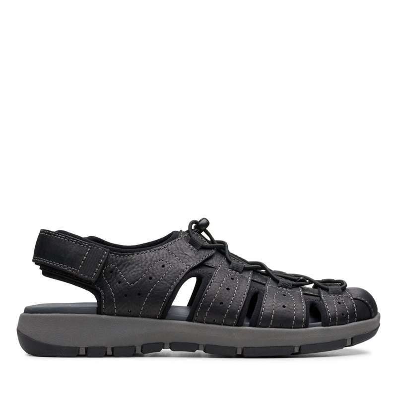 Clarks Brixby Cove Sandals Black | 81498114