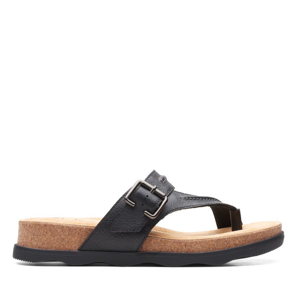 Clarks Brynn Madi Flip Flops Black | 72272459