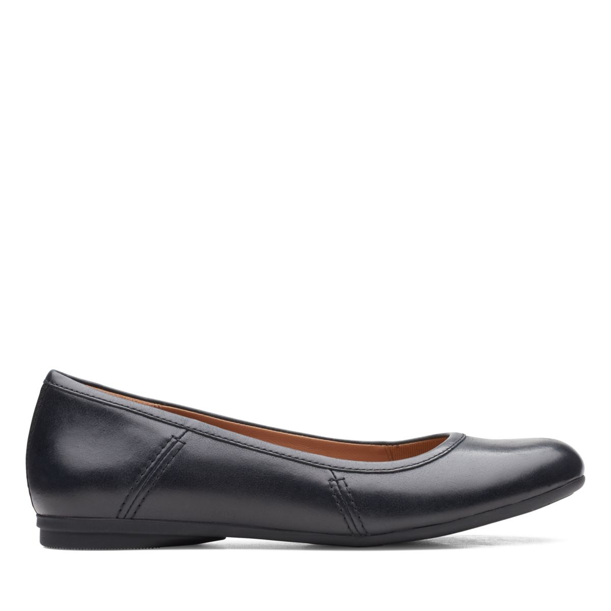 Clarks Canebay Plain Ballerina Black | 14908766
