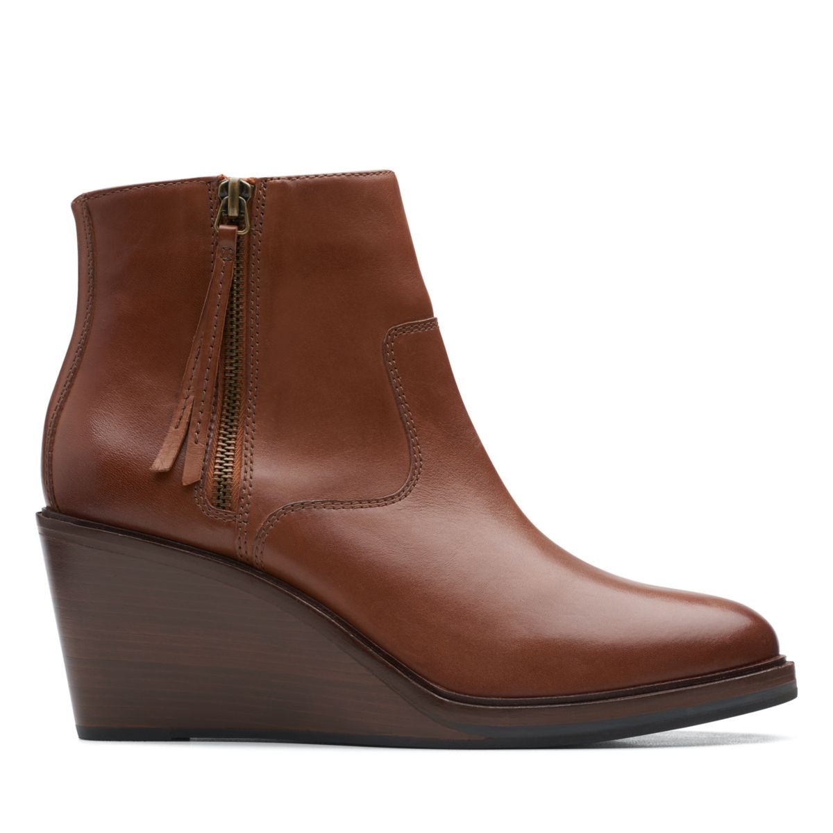 Clarks Clarkdale 2 Zip Ankle Boots Dark Brown | 68673582