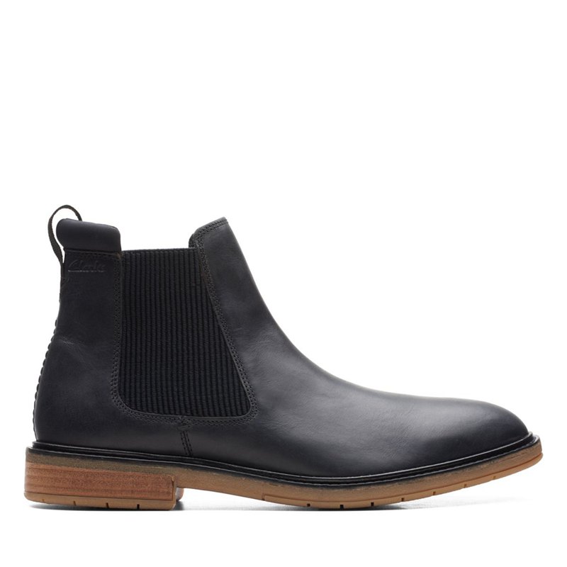 Clarks Clarkdale Hall Chelsea Boots Black | 65484984