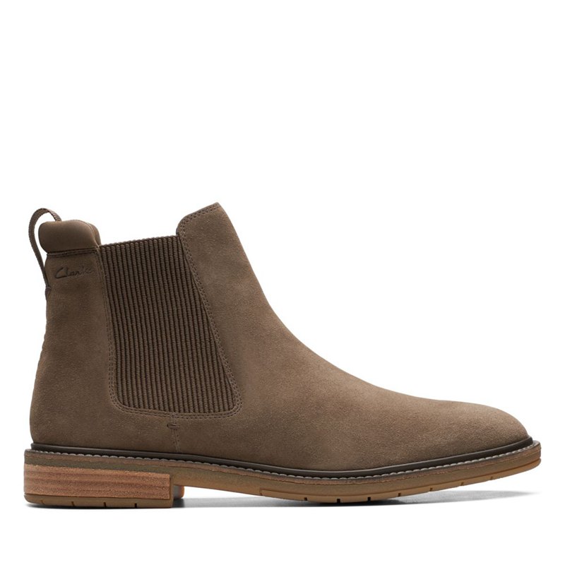 Clarks Clarkdale Hall Chelsea Boots Grey | 86731279