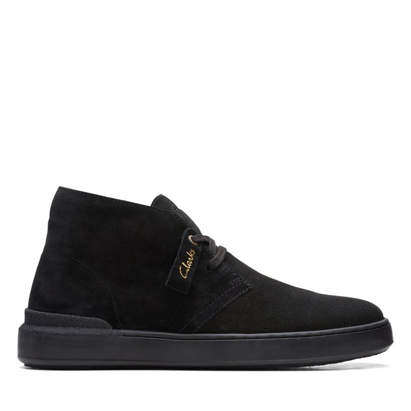 Clarks Court Lite Desert Boots Black | 88846889