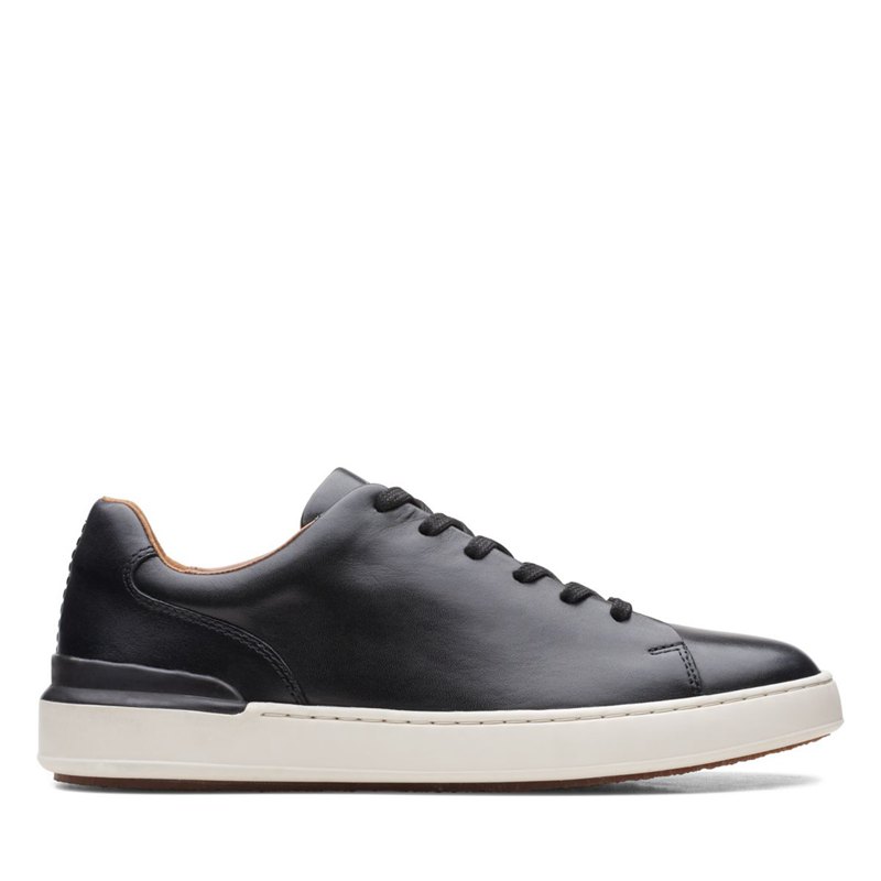 Clarks Court Lite Lace Sneakers Black | 66862062