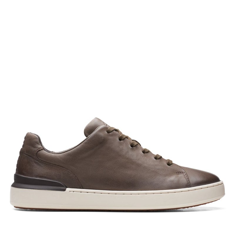 Clarks Court Lite Lace Sneakers Grey | 58339903