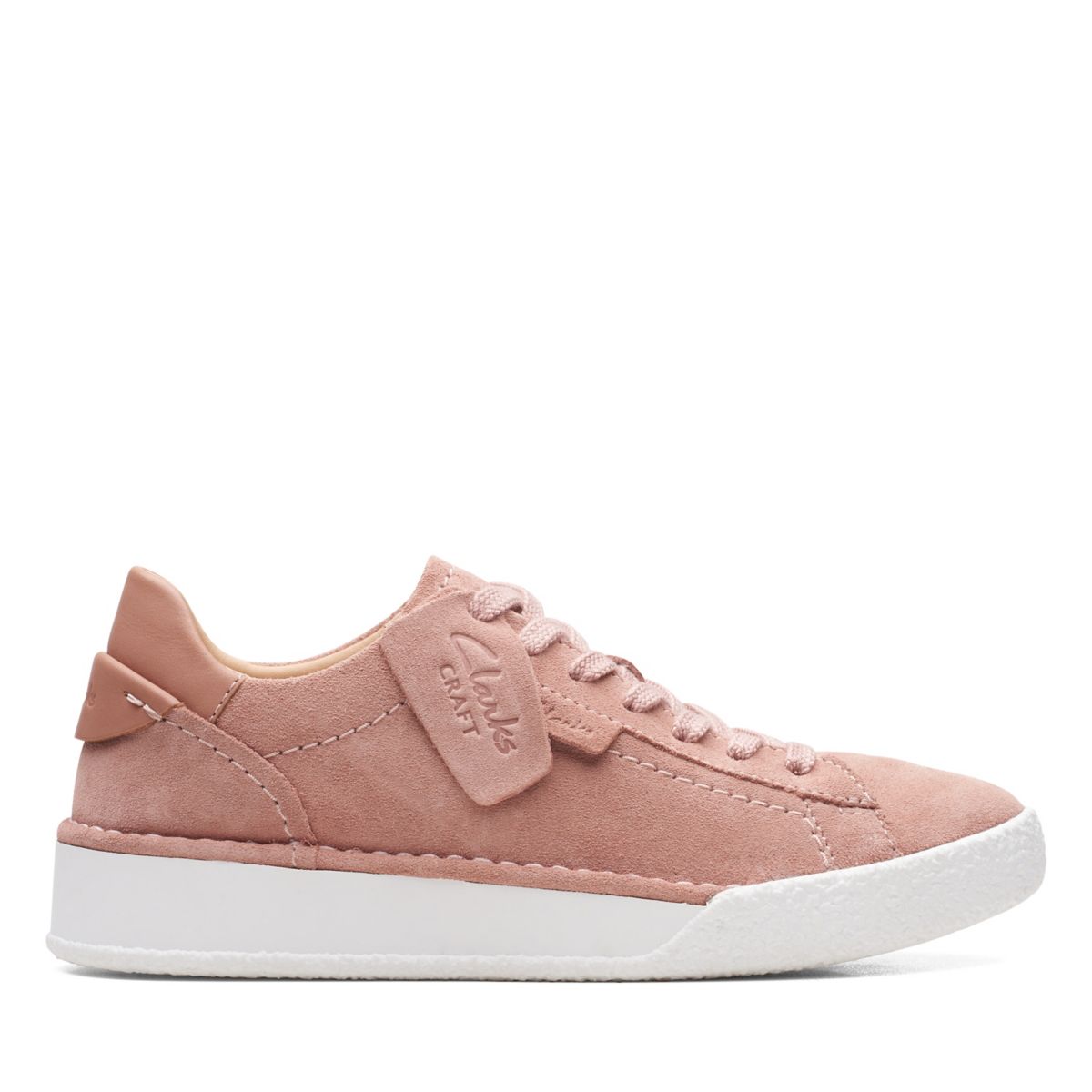 Clarks Craft Cup Lace Sneakers Rose | 49128270