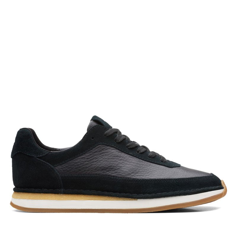 Clarks Craft Run Lace Sneakers Black | 31392522