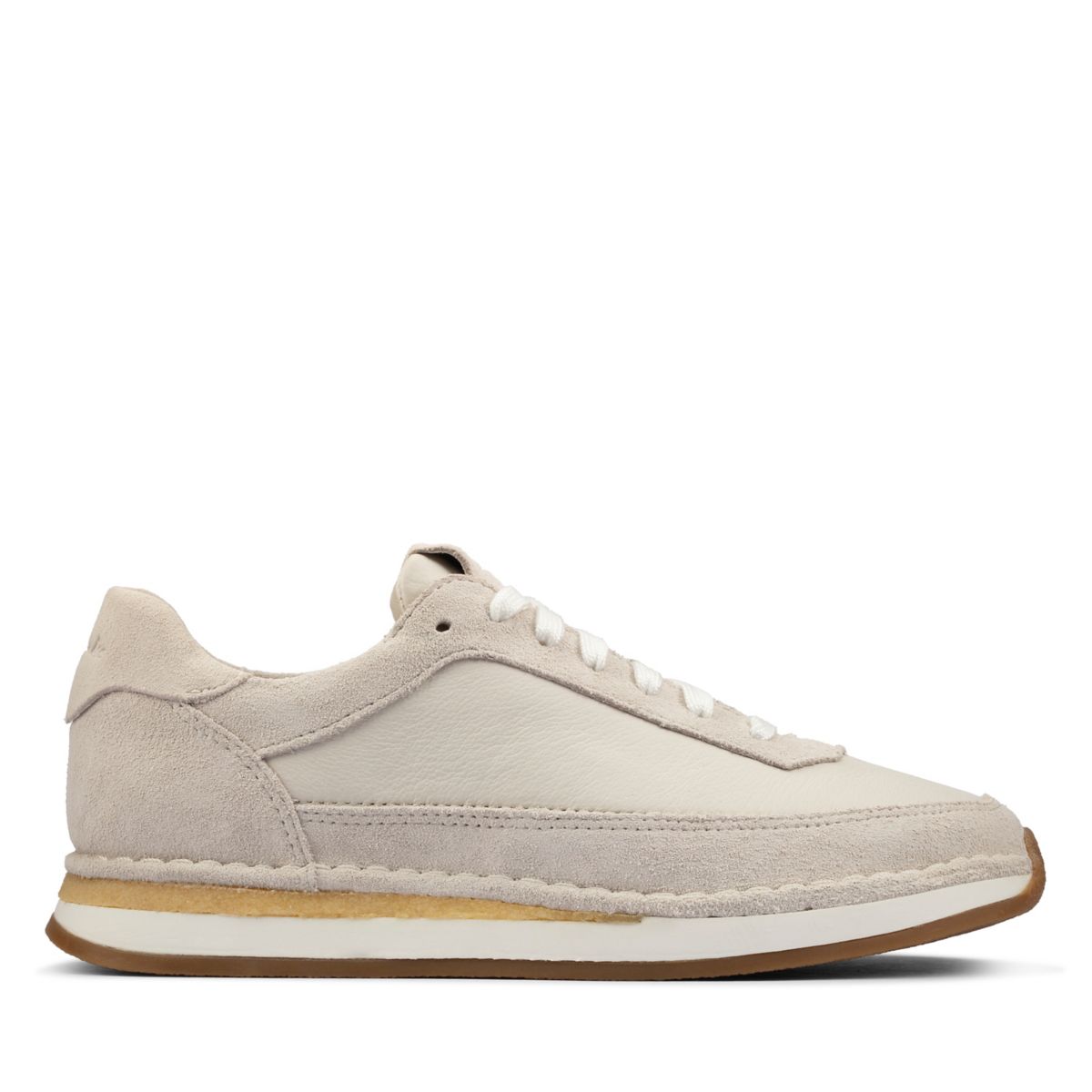 Clarks Craft Run Lace Sneakers White | 34838527