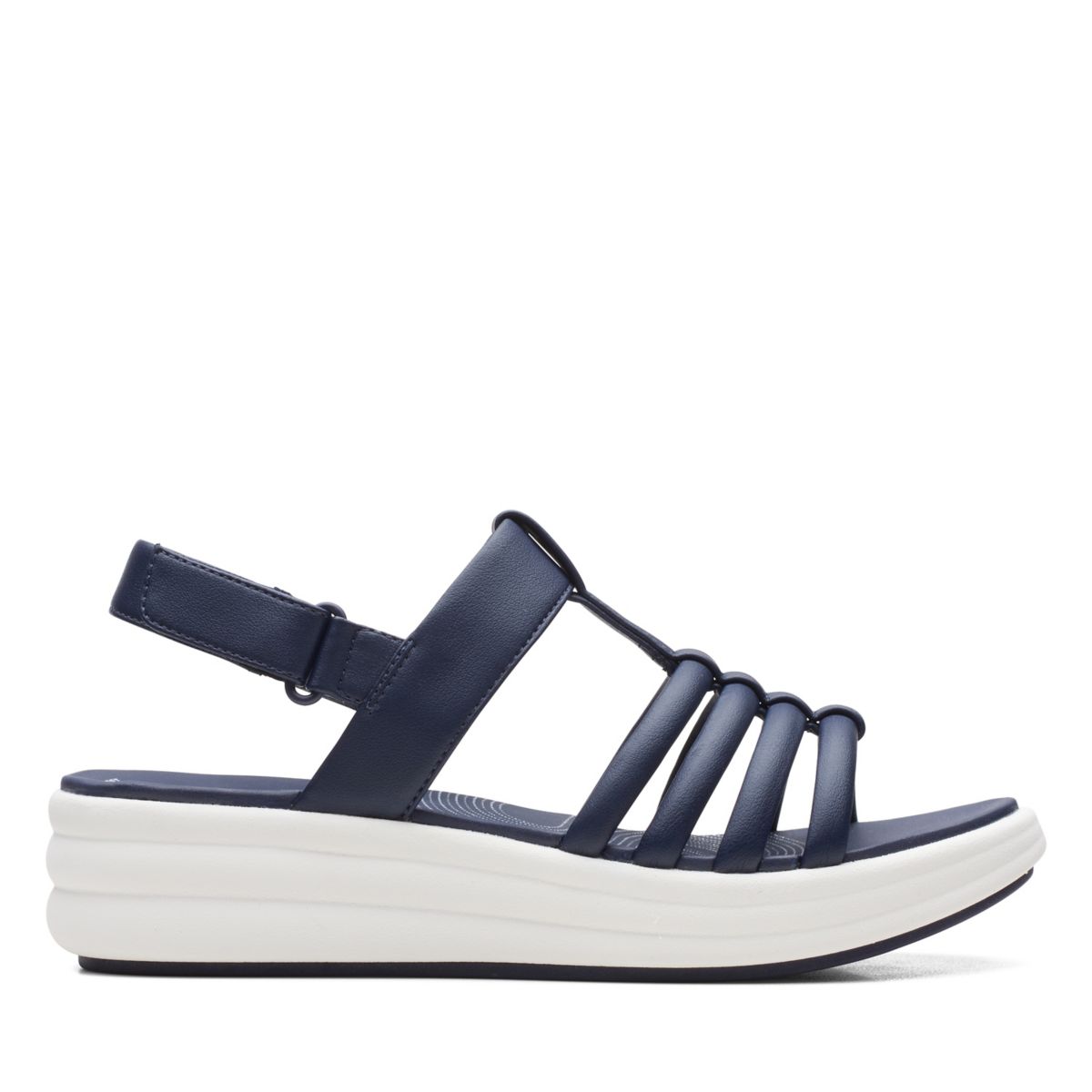 Clarks Drift Ease Sandals Navy | 85249309