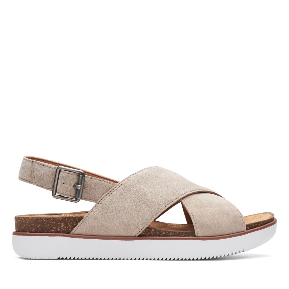 Clarks Elayne Cross Sandals Brown | 39048171