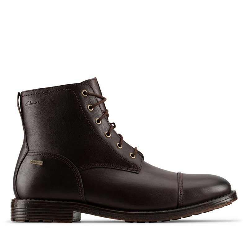 Clarks Foxwell Hi GORE-TEX Ankle Boots Brown | 38378069