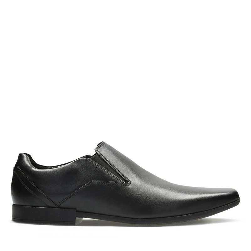 Clarks Glement Slip Slip On Black | 44595980