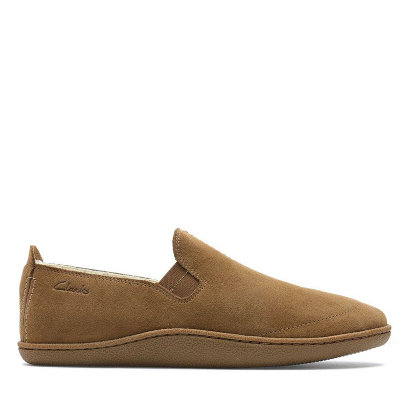 Clarks Home Mocc Slip On Brown | 42523218