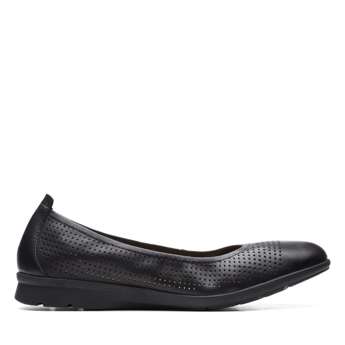 Clarks Jenette Ease Ballerina Black | 27411790