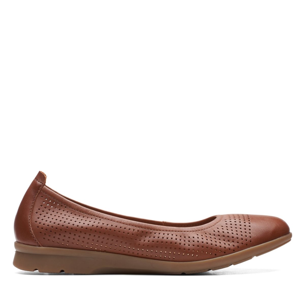 Clarks Jenette Ease Ballerina Brown | 33780448