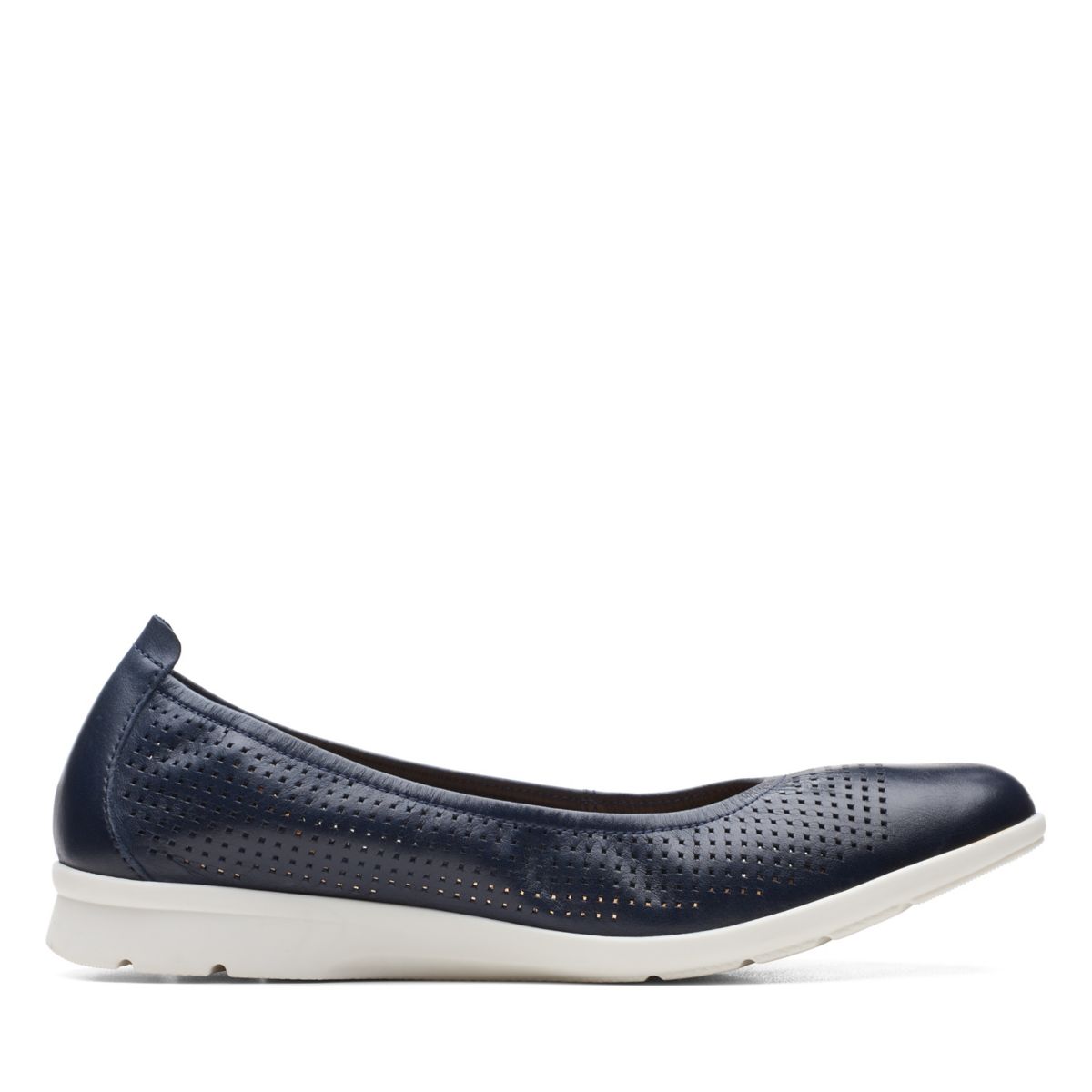 Clarks Jenette Ease Ballerina Navy | 16230912