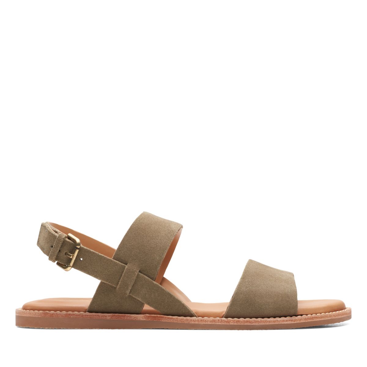 Clarks Karsea Strap Sandals Olive | 82474615