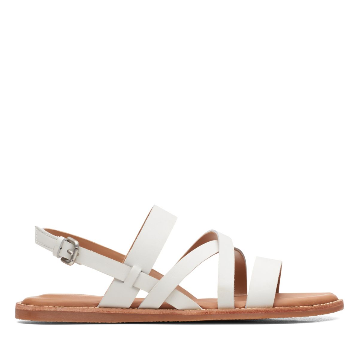 Clarks Karsea Sun Sandals White | 60258378