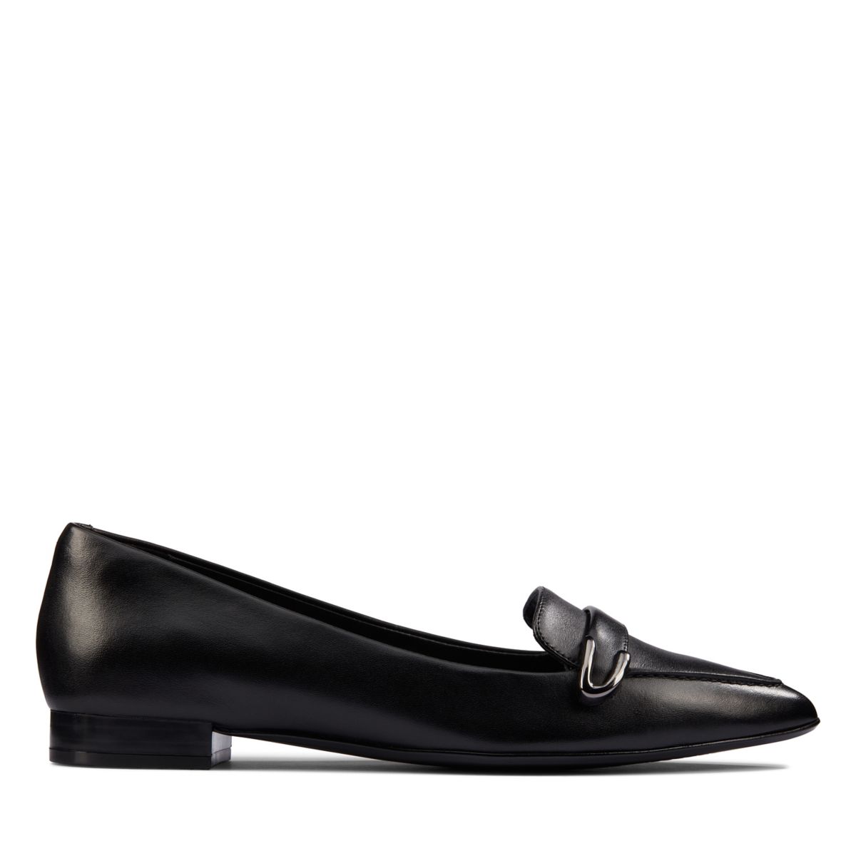 Clarks Laina 15 Buckle Ballerina Black | 13635143
