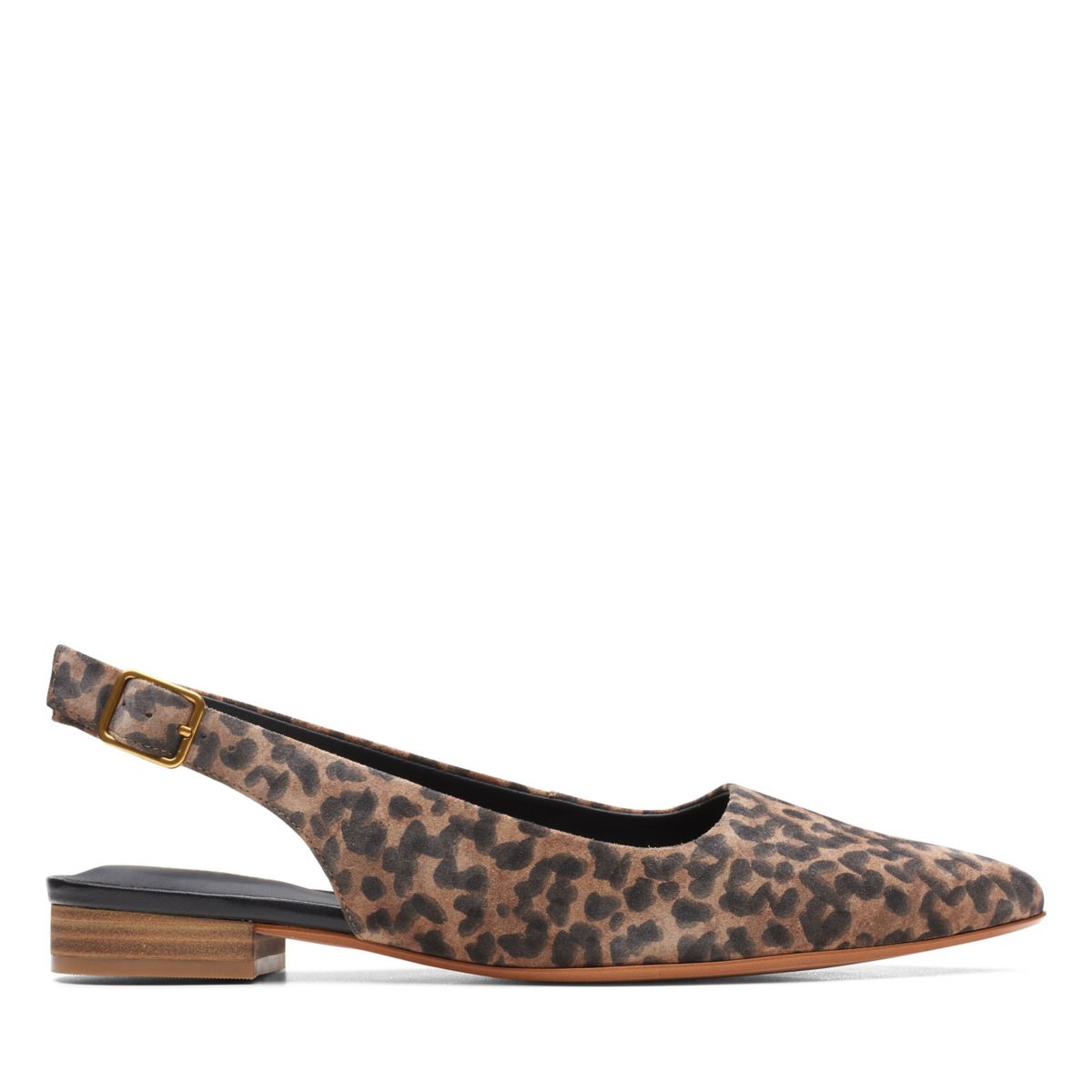 Clarks Laina 15 Sling Sandals Leopard | 13357123
