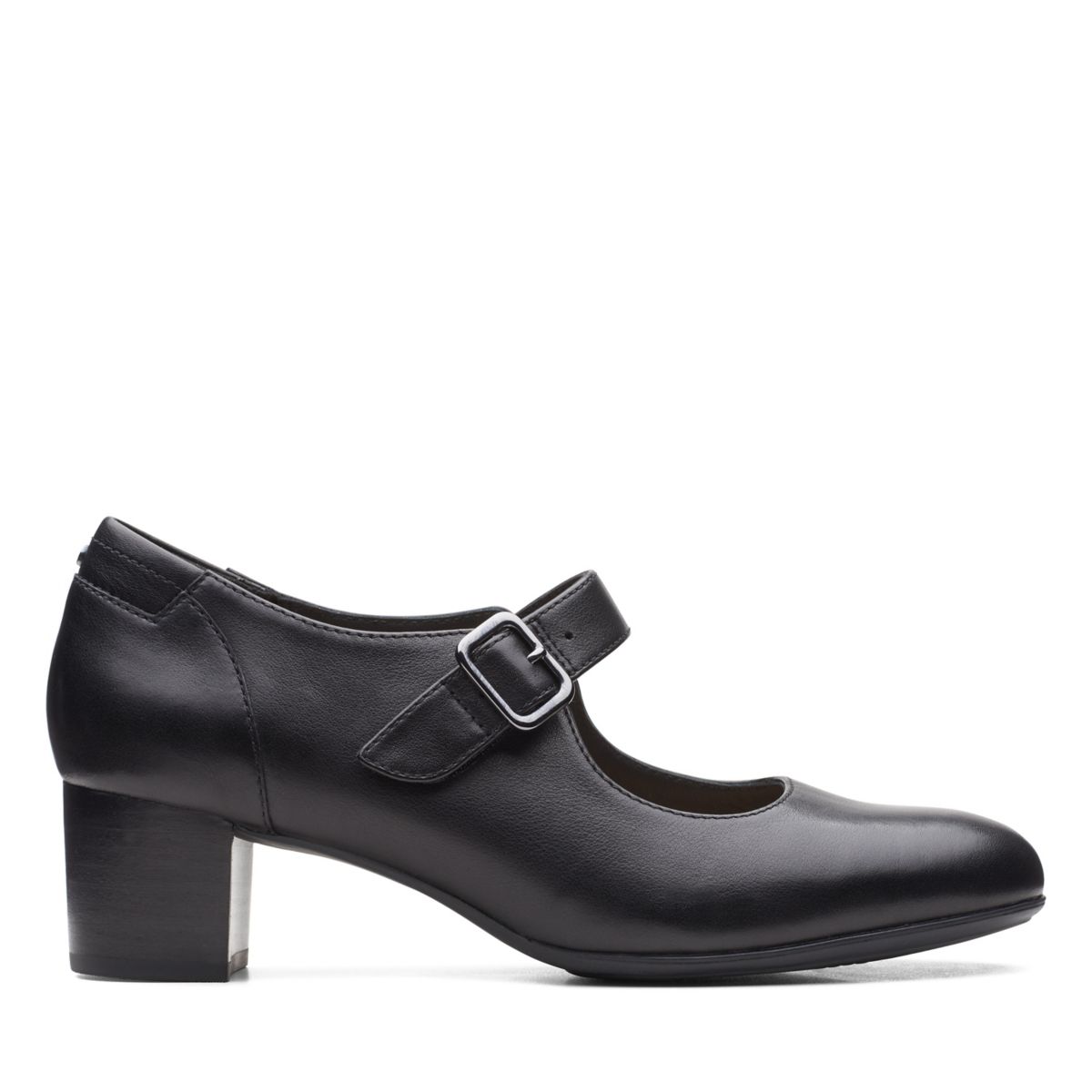 Clarks Linnae Walk Heels Black | 50933125