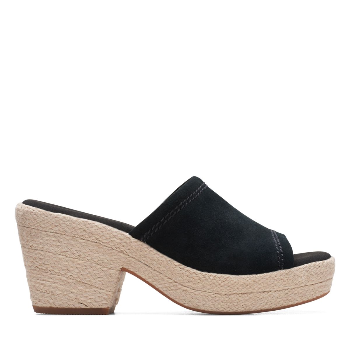 Clarks Maritsa 70 Wedge Sandals Black | 52626097