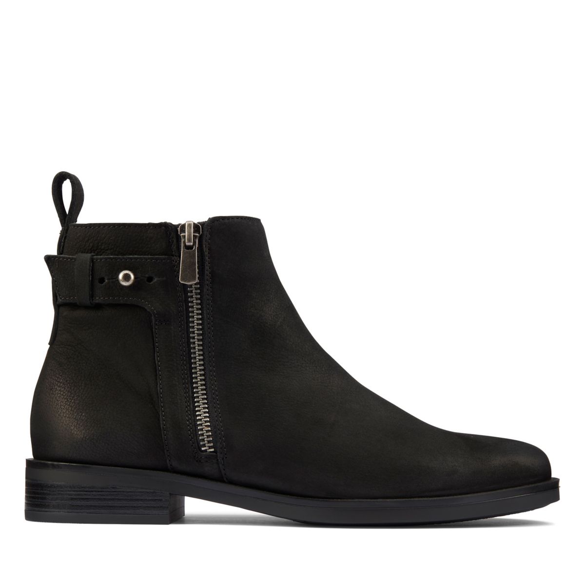 Clarks Memi Lo Ankle Boots Black | 70334223