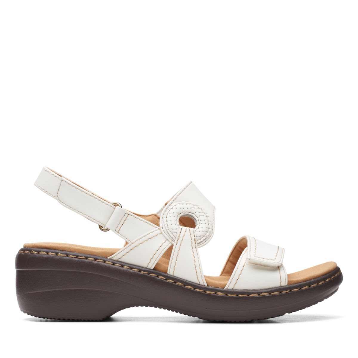 Clarks Merliah Opal Sandals White | 10754694