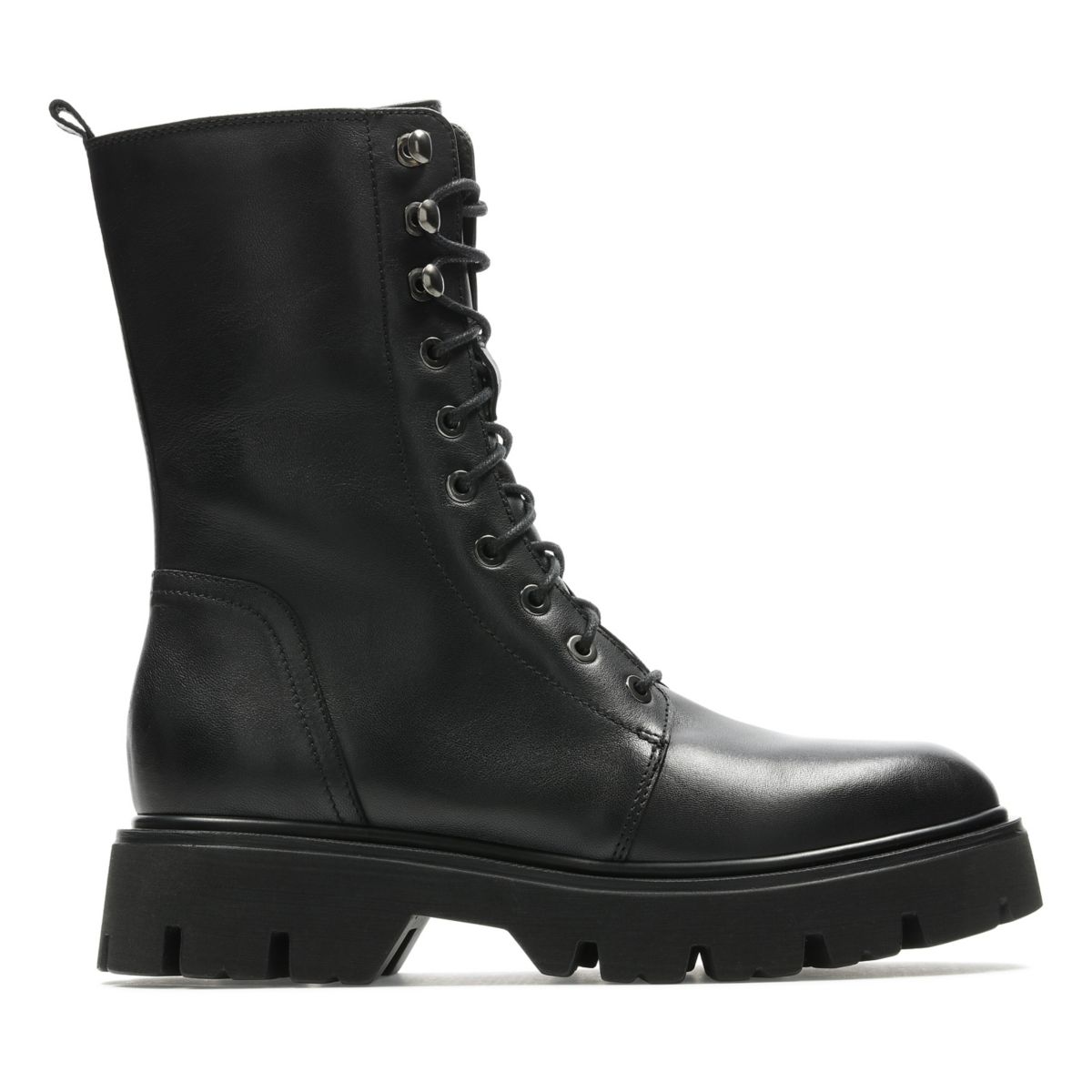 Clarks Motive Lace 2 Mid Calf Boots Black | 14728694