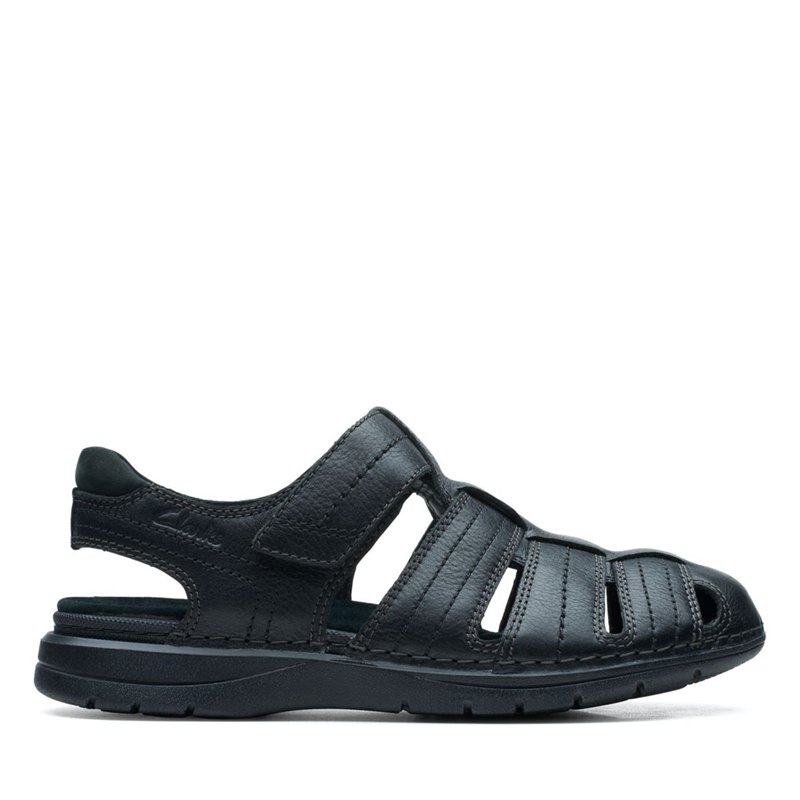 Clarks Nature Limit Sandals Black | 65374333