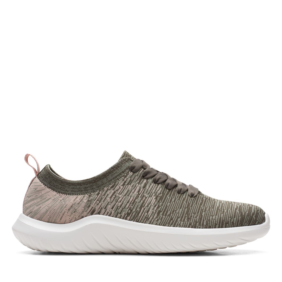 Clarks Nova Glint Sneakers Dark Olive | 13039766