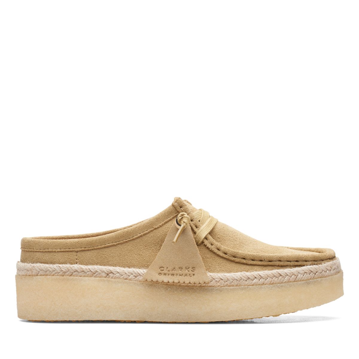 Clarks Original Cup Lo Wallabee Beige | 32502373