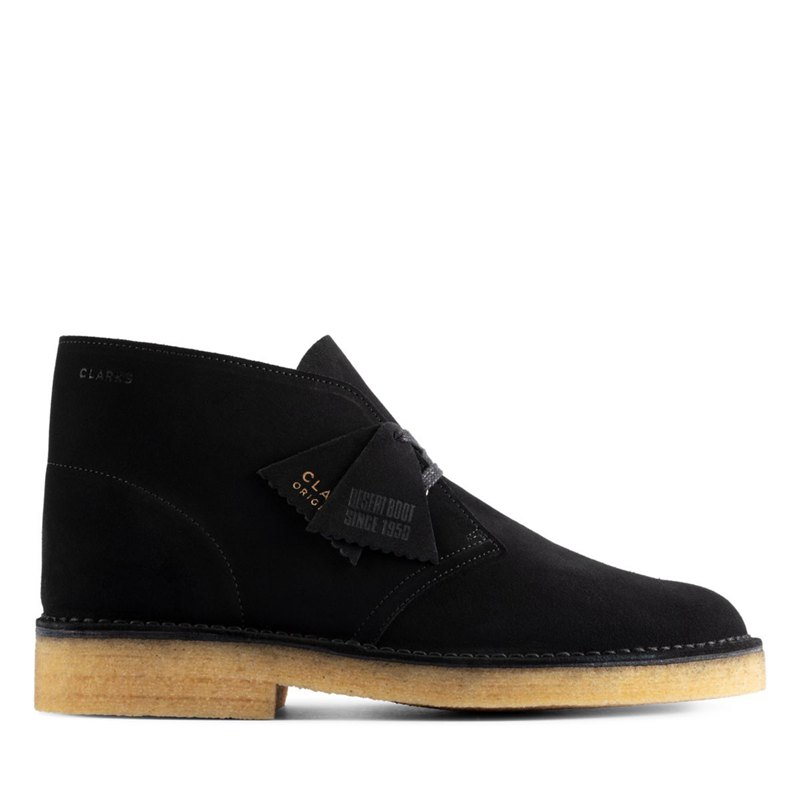 Clarks Originals 221 Desert Boots Black | 95605796
