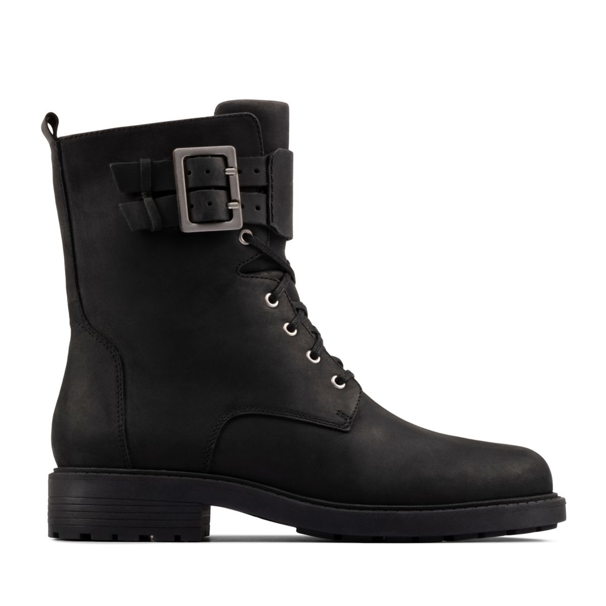 Clarks Orinoco 2 Lace Mid Calf Boots Black | 15610443