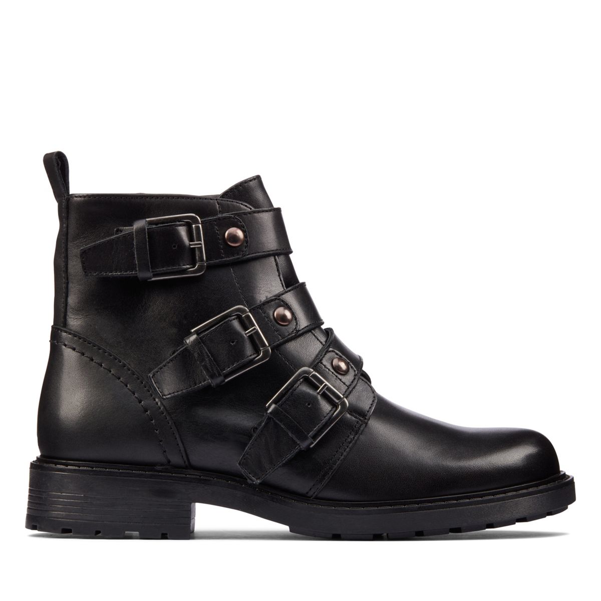 Clarks Orinoco 2 Stud Ankle Boots Black | 25576461