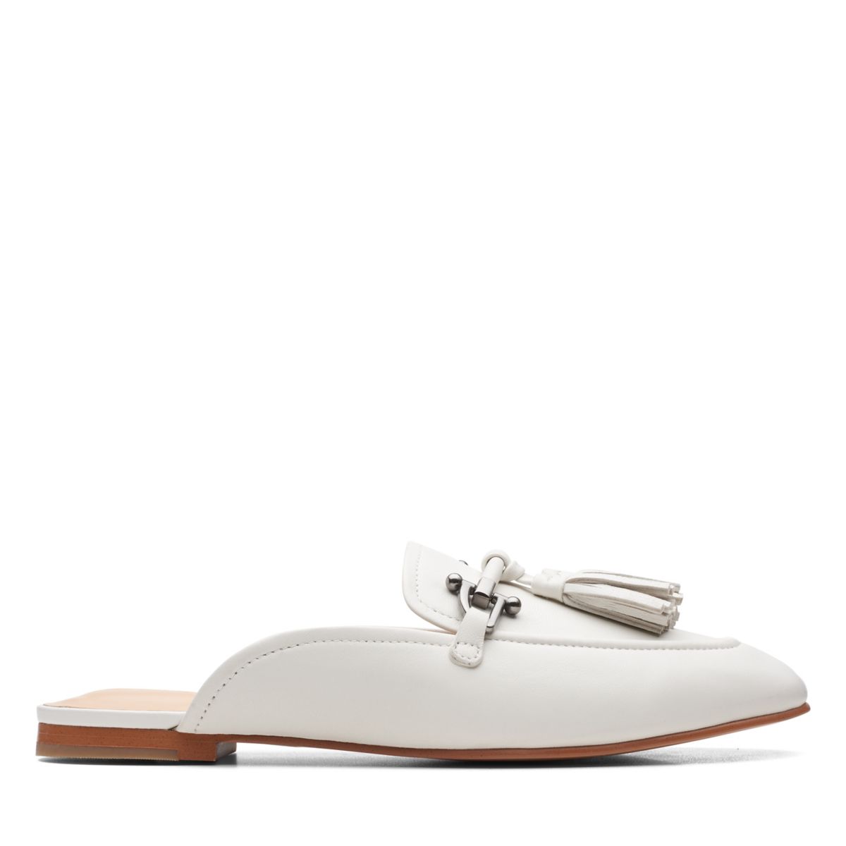 Clarks Pure2 Trim Mules White | 54178541